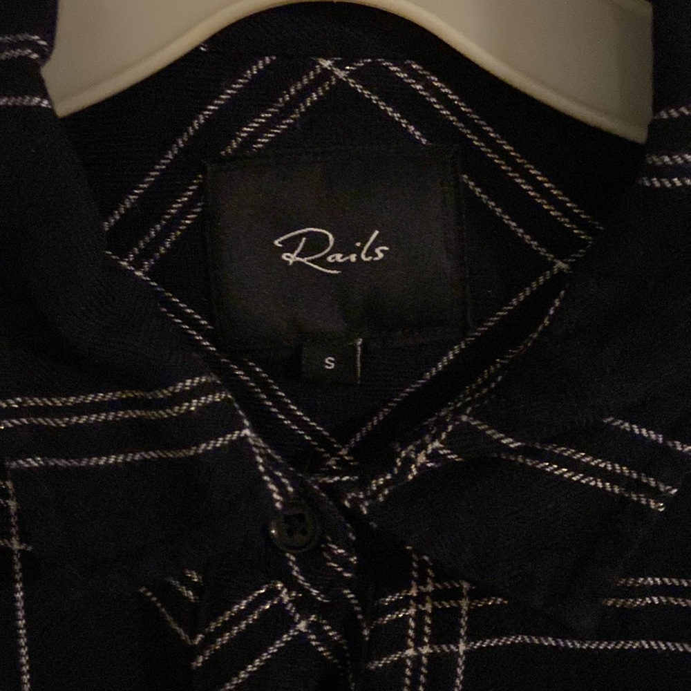 Rails “Hunter” Plaid Button Down Size S - image 3